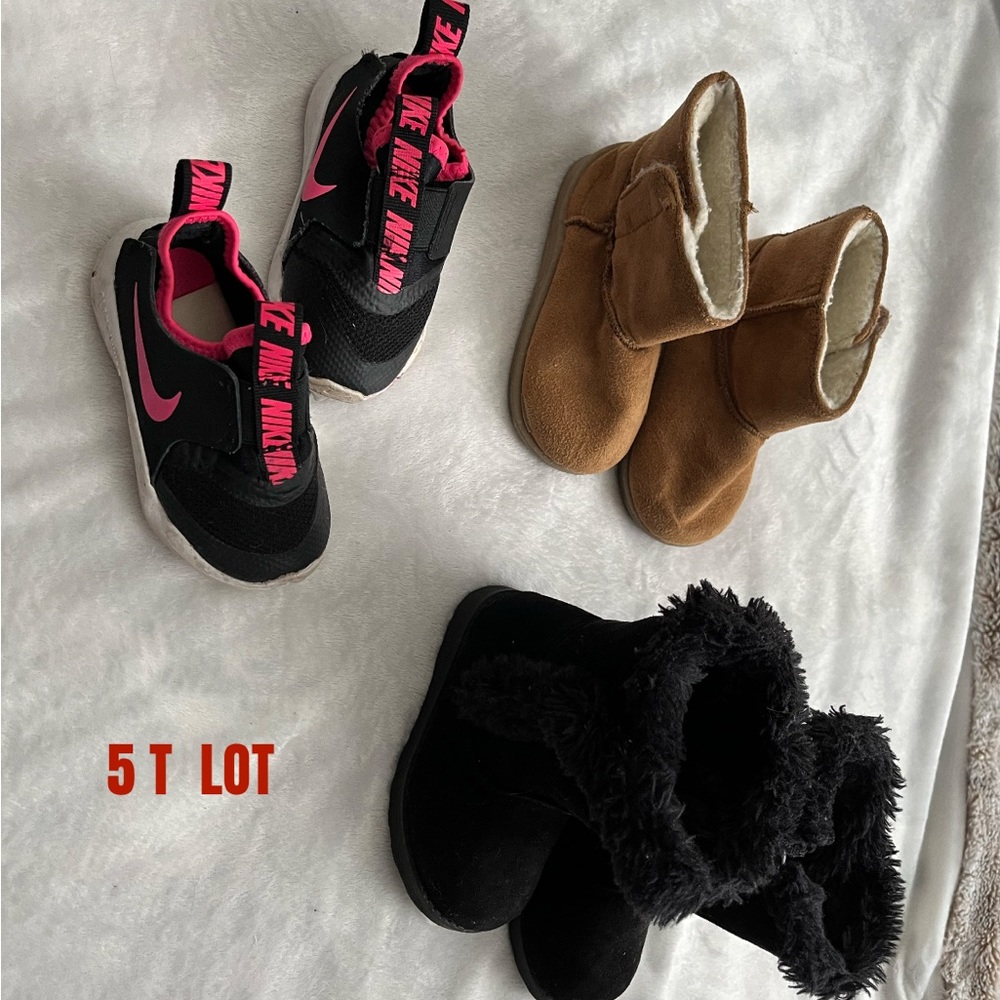 5T toddler girls shoe lot